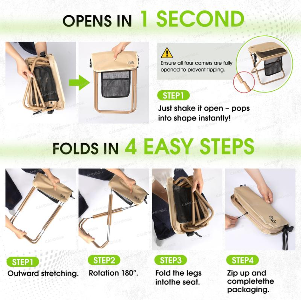 Portable Ultra Lightweight Folding Chair