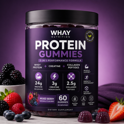 WHAY™ 3 in 1 Protein Gummies - Zero Sugar