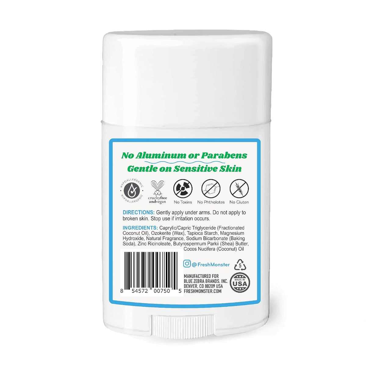 Fresh Crew Natural Deodorant For Kids and Teens