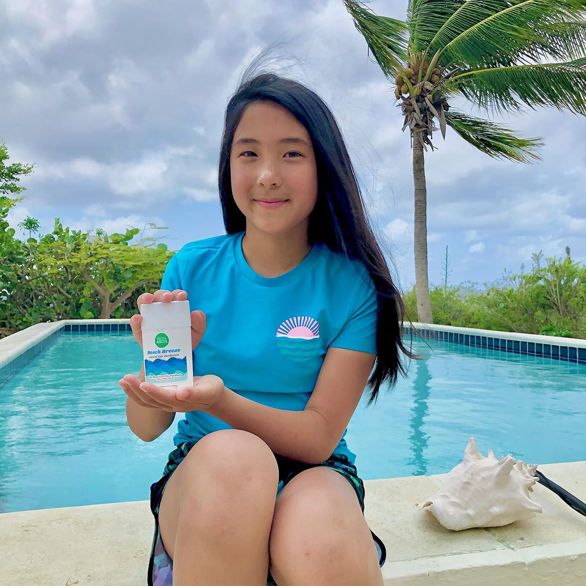 Fresh Crew Natural Deodorant For Kids and Teens