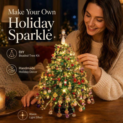 CraftJoy™ DIY Beaded Christmas Tree Kit